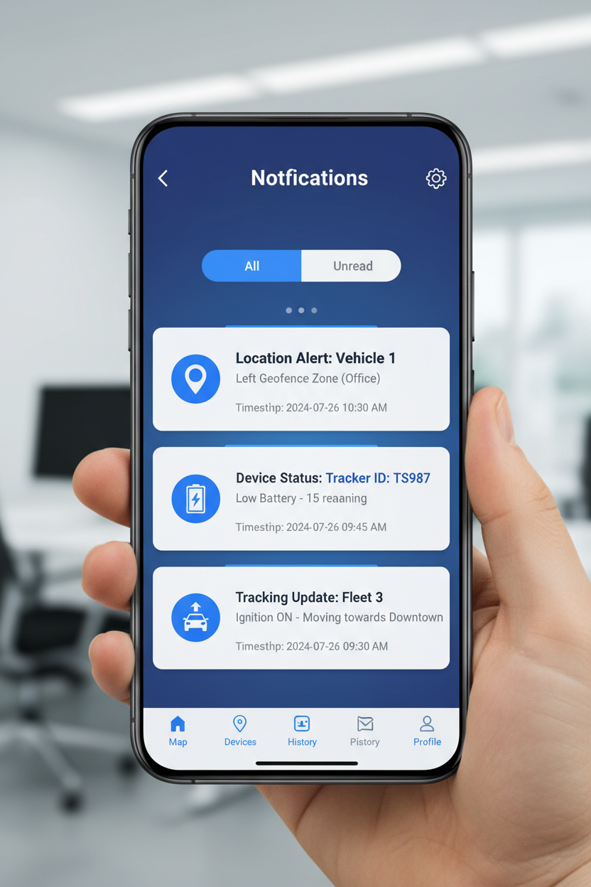 tracksolid notifications